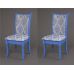 Комплект из 2-х стульев Визит-1 (Лаванда/гобелен Дамаск бело-голубой)