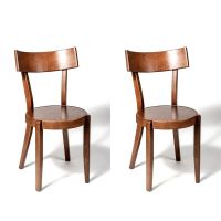 Комплект из 2-х стульев венских Sirius (светлый орех) жесткое сиденье