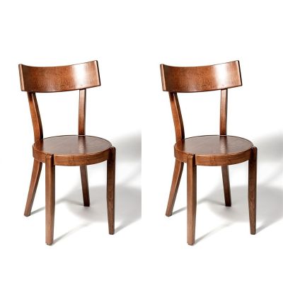 Комплект из 2-х стульев венских Sirius (светлый орех) жесткое сиденье