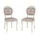 Комплект из 2-х стульев С16 (тон 308 слоновая кость/патина золото)