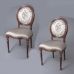 Комплект из 2-х стульев "Милорд-15" (Темный орех+патина / ткань Luiza Mocco)