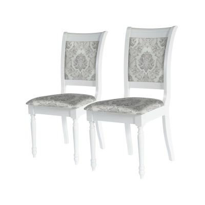 Комплект стульев «Ника» 2шт, Bristol 03, Белый