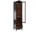 Шкаф- витрина "Джульетта" (орех) Вис