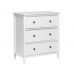 Комод "Хитроу" (3 ящ) (белый)