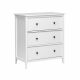 Комод "Хитроу" (3 ящ) (белый)