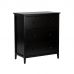 Комод "Хитроу" (3 ящ) (черный)