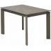 Стол CORNER 120 MATT LATTE STONE SOLID CERAMIC / TAUPE