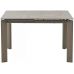Стол CORNER 120 MATT LATTE STONE SOLID CERAMIC / TAUPE