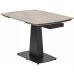 Стол BALDE 120 GLOSS AMBER JADE SOLID CERAMIC / BLACK