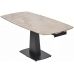 Стол BALDE 140 GLOSS AMBER JADE SOLID CERAMIC / BLACK