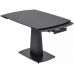 Стол BALDE 140 MATT BLACK MARBLE SOLID CERAMIC / BLACK