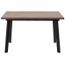 Стол КАНЗАС 120 ДУБ КУНЕО / Черный каркас