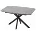 Стол АРИЗОНА 130 БЕТОН ЧИКАГО СВ.СЕРЫЙ / Черный каркас