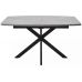Стол АРИЗОНА 130 БЕТОН ЧИКАГО СВ.СЕРЫЙ / Черный каркас