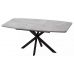 Стол АРИЗОНА 130 БЕТОН ЧИКАГО СВ.СЕРЫЙ / Черный каркас