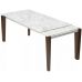 Стол ESMIR 180 MATTE ARABESCATO SOLID CERAMIC/ орех