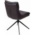 Стул LEROY 360 град. поворот Серый Maison 99/ OTE COBBLE 457 / черный каркас