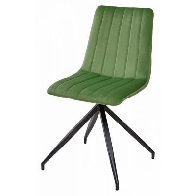 Комплект из 2-х стульев MILLER весенняя зелень/ серый каркас, велюр G062-16