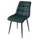 Комплект из 2-х стульев CHIC BLUVEL-78 зеленый / черный каркас