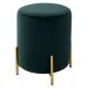 Пуф для гостиной RICE BLUVEL-78 GREEN / GOLD