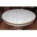 Стол Круглый (Белый / патина золото)