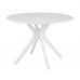 Стол Скандинавия D110 (белый)