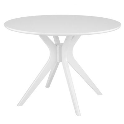 Стол Скандинавия D110 (белый)