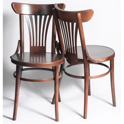 Комплект из 2-х стульев венских Uranus (светлый орех) жесткое сиденье