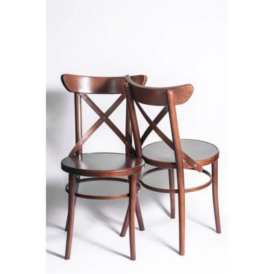 Комплект из 2-х стульев венских Terra (светлый орех) жесткое сиденье