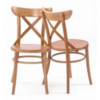 Комплект из 2-х стульев венских Terra (натуральный) жесткое сиденье