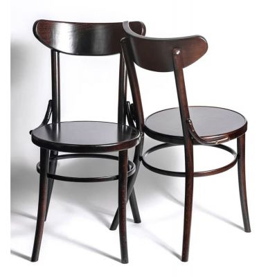 Комплект из 2-х стульев венских Luna (темный орех) жесткое сиденье