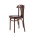 Комплект из 2-х стульев "Астра классик" мягкий (Темный тон, экокожа коричневая)
