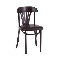 Стул "Астра классик" мягкий (Венге, экокожа черная) Стул "Астра классик" мягкий (Венге, экокожа черная)