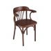Стул Венский твердый дуги внутрь (темный тон)