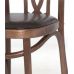 Комплект из 2-х стульев "Астра Восьмерка" мягкий (темный тон, экокожа коричневая)