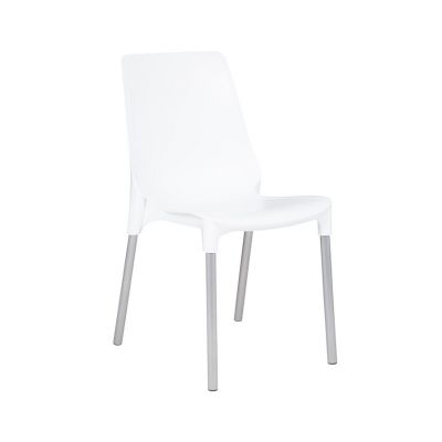 Комплект из 2-х стульев ST 75-SHT (Белый/ноги S424 металлические/хром, лак)