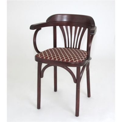 Комплект из 2-х стульев Венский мягкий (махагон, ткань 4 bordo)
