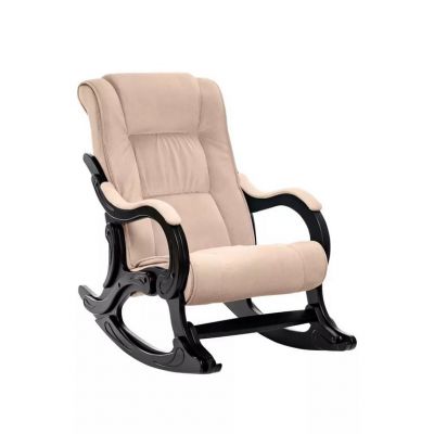 Кресло-качалка модель 77 (Венге / ткань V 18)