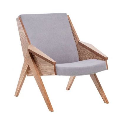 Кресло для отдыха "Амбер-Д" (Дуб, ткань Soro 90)