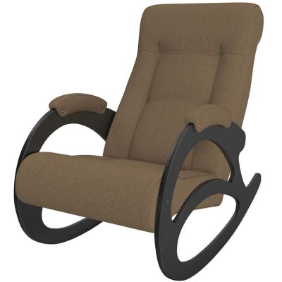 Кресло-качалка Орион 4 (ткань Мальта-17 / Венге / БЛ)