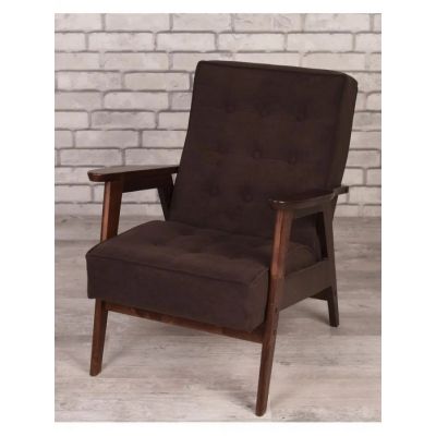 Кресло РЕТРО (темный тон / RS32 - коричневый)