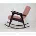 Кресло-качалка РЕТРО (венге / RS 12 - розовый)