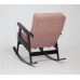 Кресло-качалка РЕТРО (венге / RS 12 - розовый)