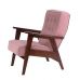 Кресло РЕТРО (темный тон / RS 12 - розовый)