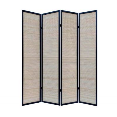 Ширма 1010-4 (каркас-венге/бамбук-натурель)
