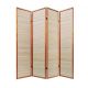 Ширма 1010-4 (каркас-орех/бамбук-натурель)