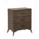 Комод Кассио 3 ящика (Коричневый)
