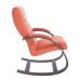 Кресло-качалка Милано (Орех текстура/ткань V 39)