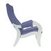Кресло для отдыха Модель 701 (Verona Denim Blue, дуб шампань)