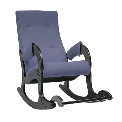 Кресло-качалка Модель 707 (Verona Denim Blue/венге)
